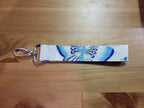 Cotton Wristlet Strap with Swivel Clip