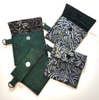 Money Pouches with Snap Closure
