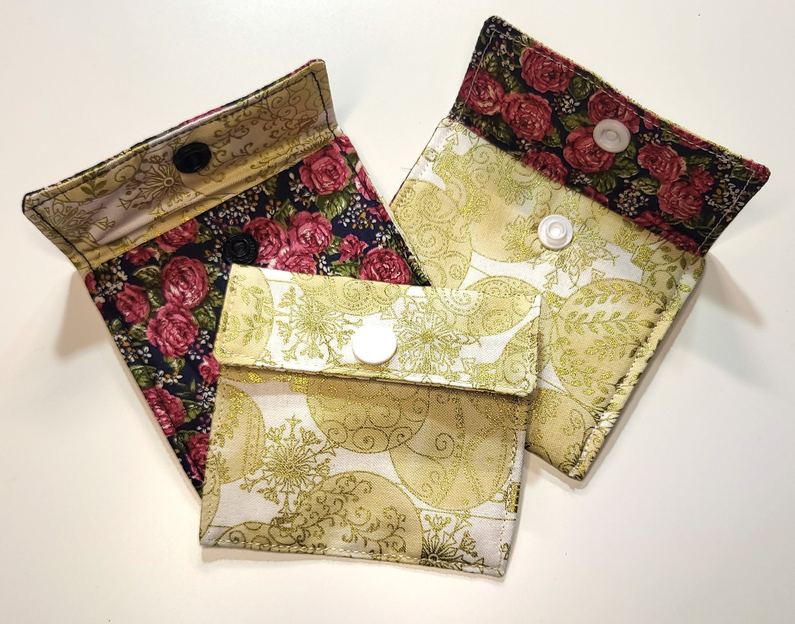 Money Pouches with Snap Closure