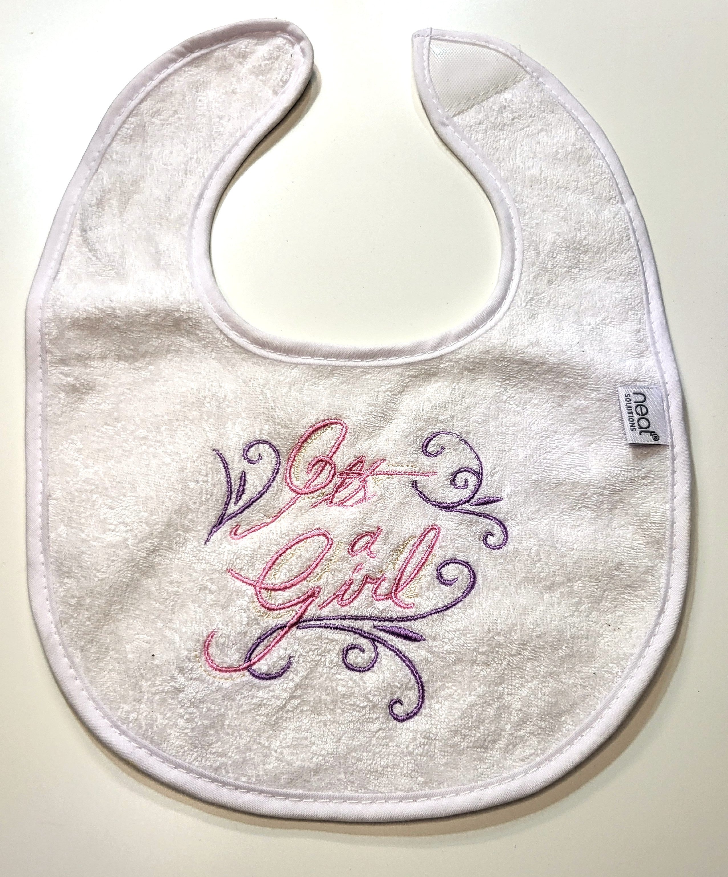 "It's a Girl" Baby Bib