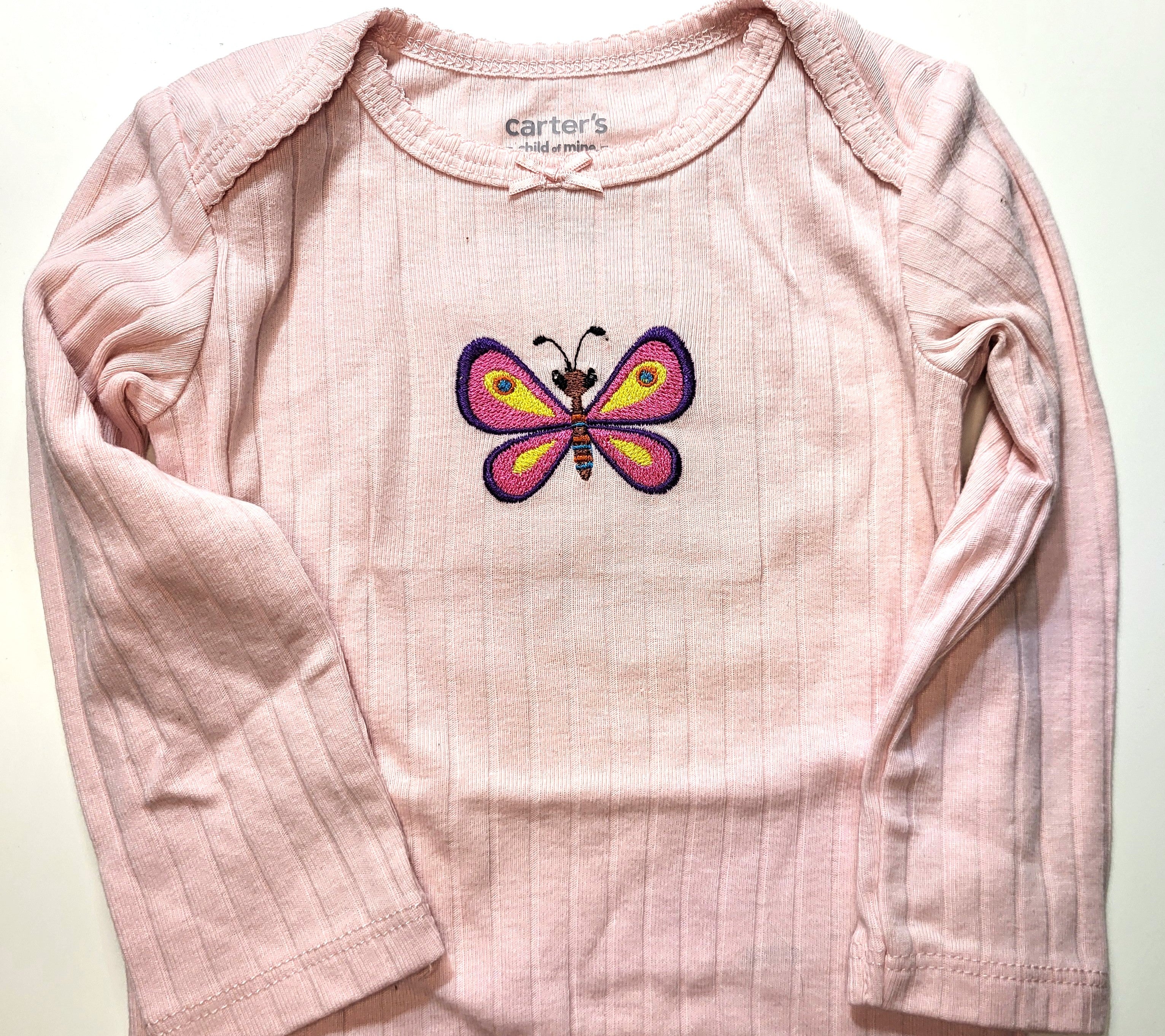 Butterfly Onesie, Long Sleeve 6-9 Months (Copy)