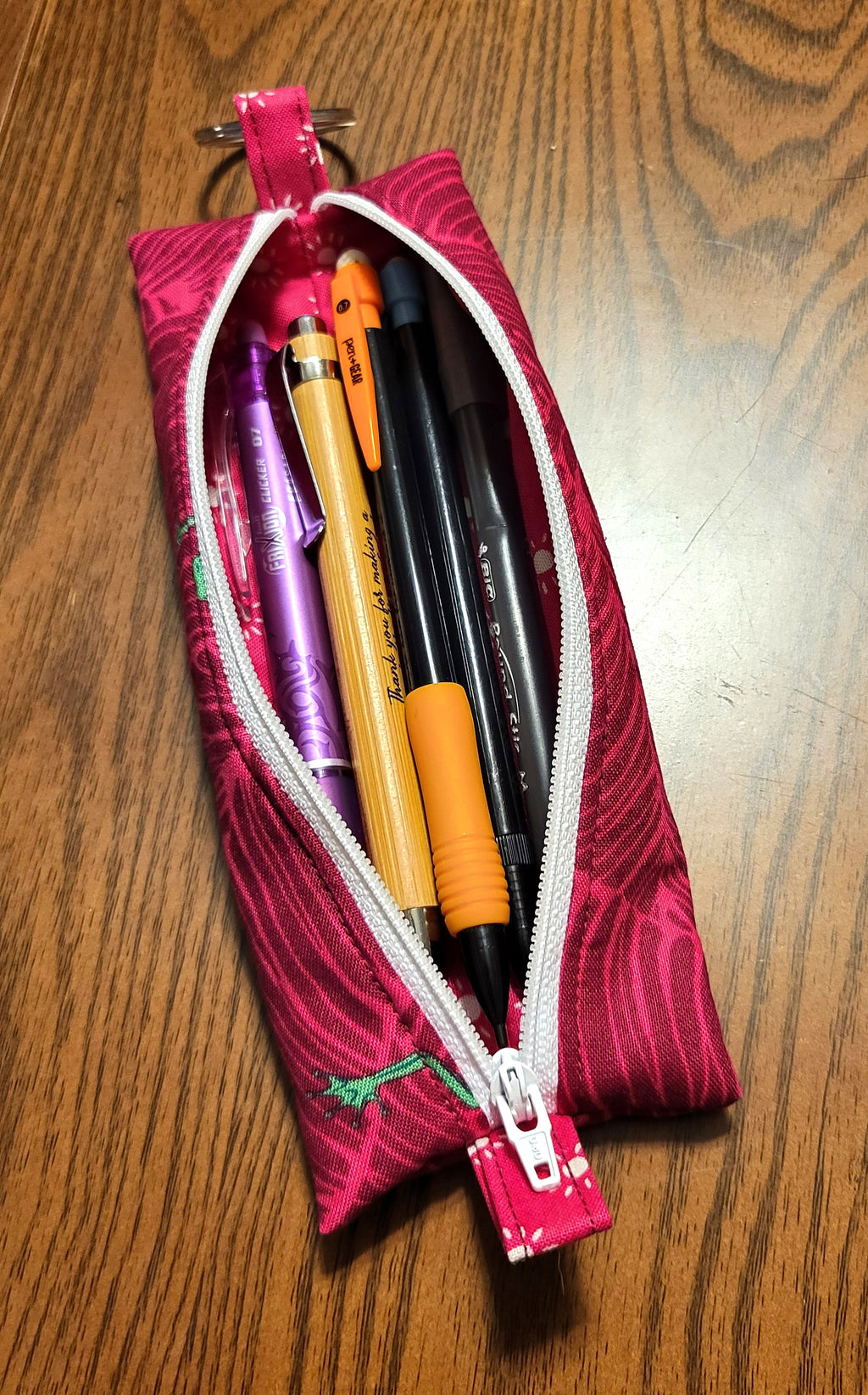 Stay Flat Zipper Pouches