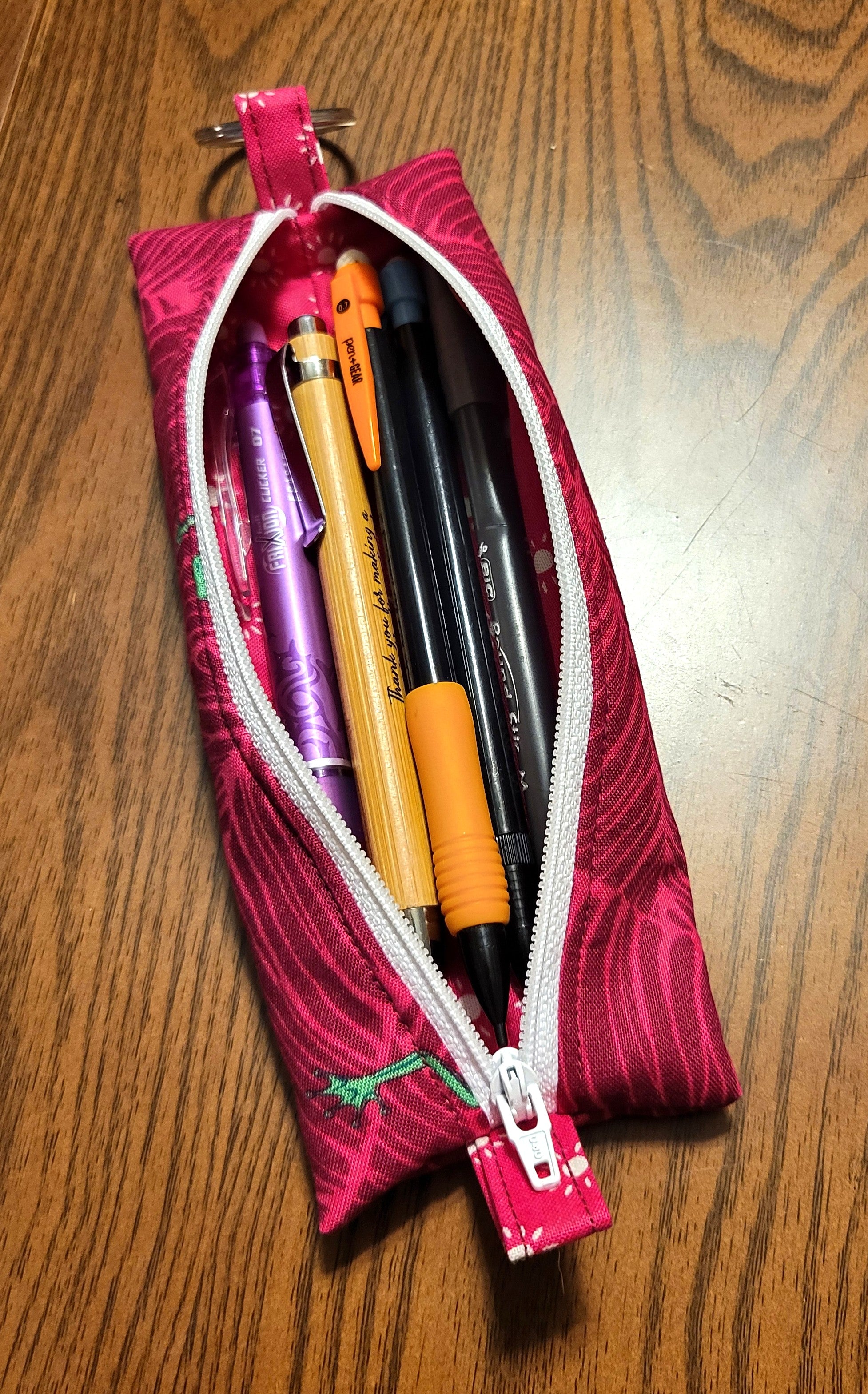 Stay Flat Zipper Pouches