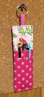 Pen/Glasses Holder with Keyring for Lanyards