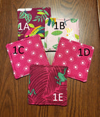 Fabric Corner Bookmarks