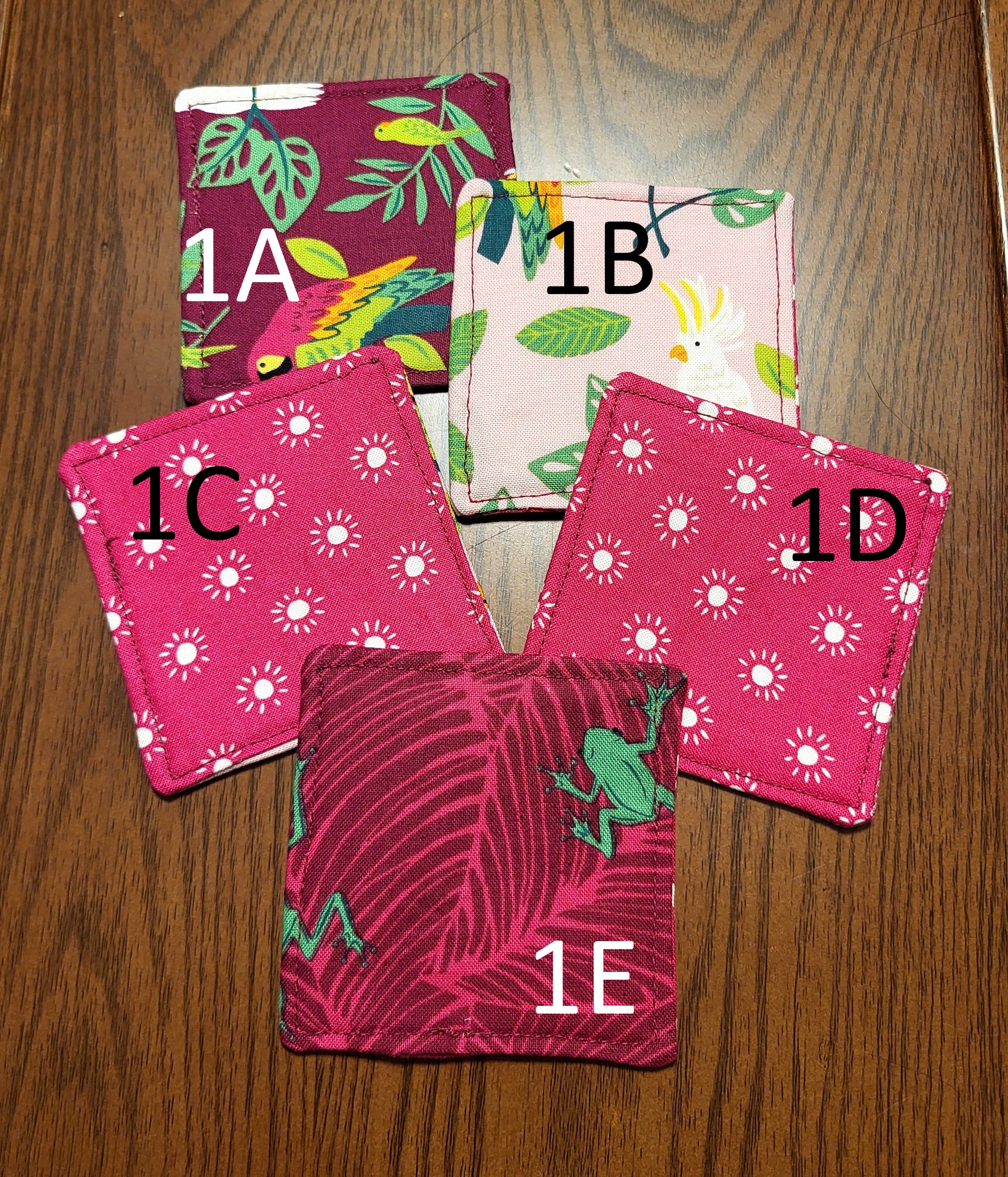 Fabric Corner Bookmarks