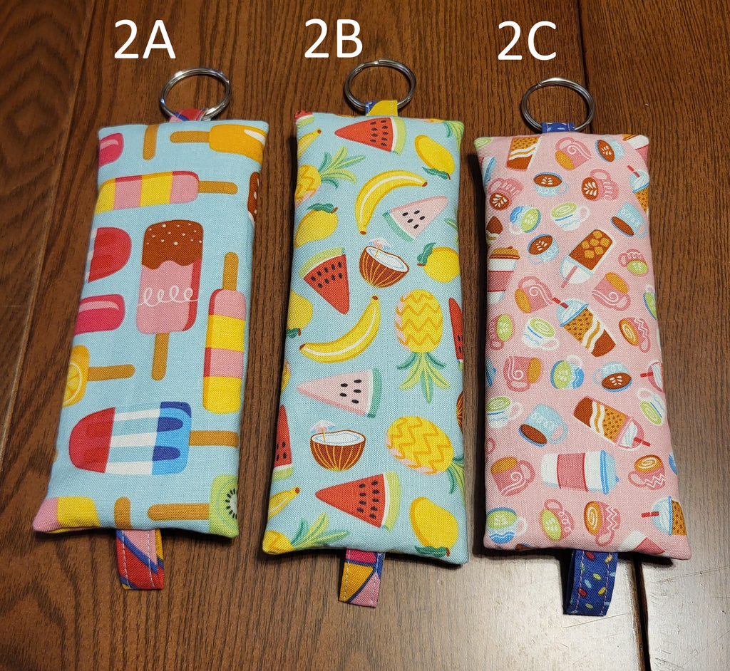 Stay Flat Zipper Pouches