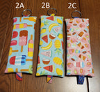 Stay Flat Zipper Pouches