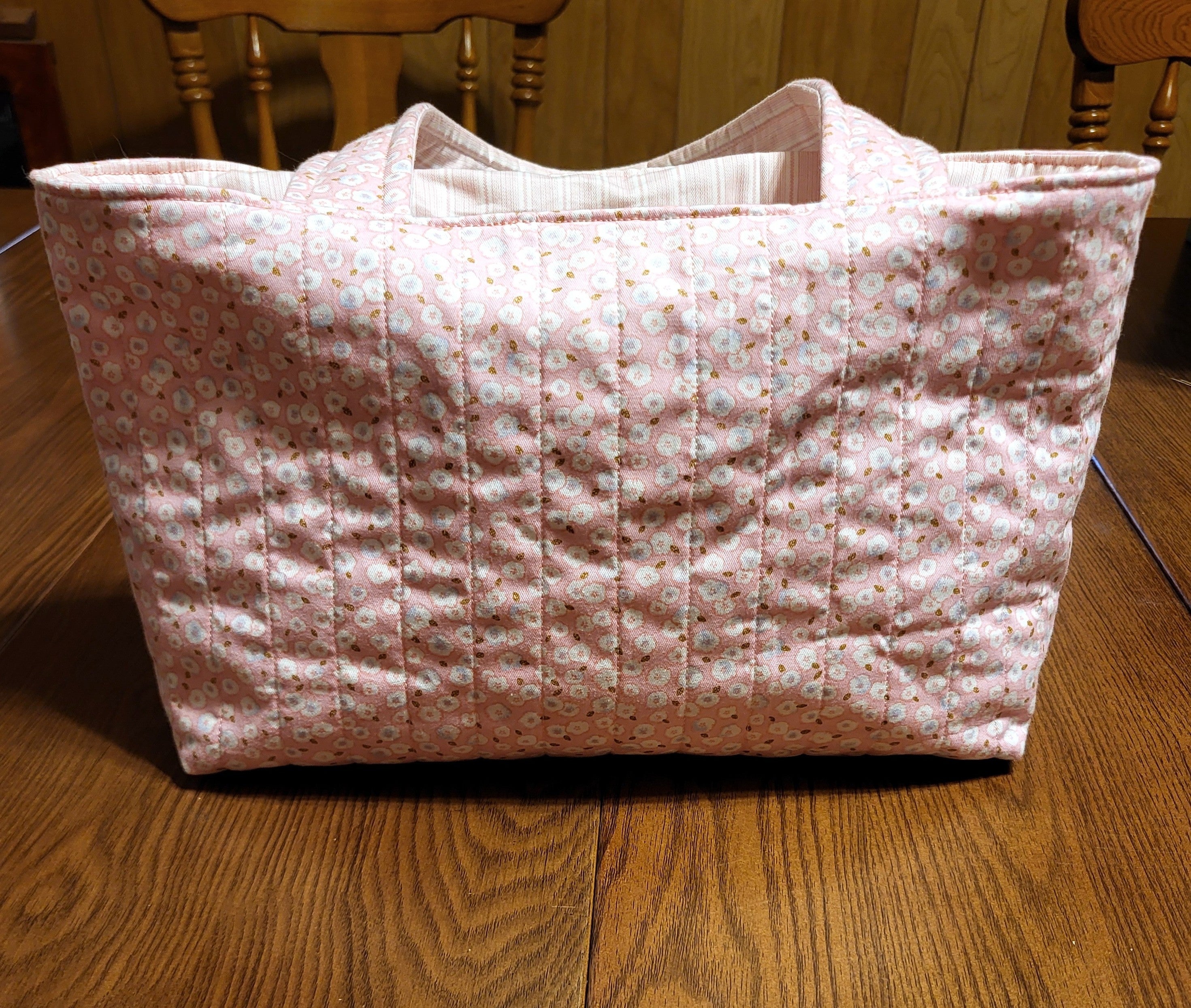 Quilted Tote Style Handbag