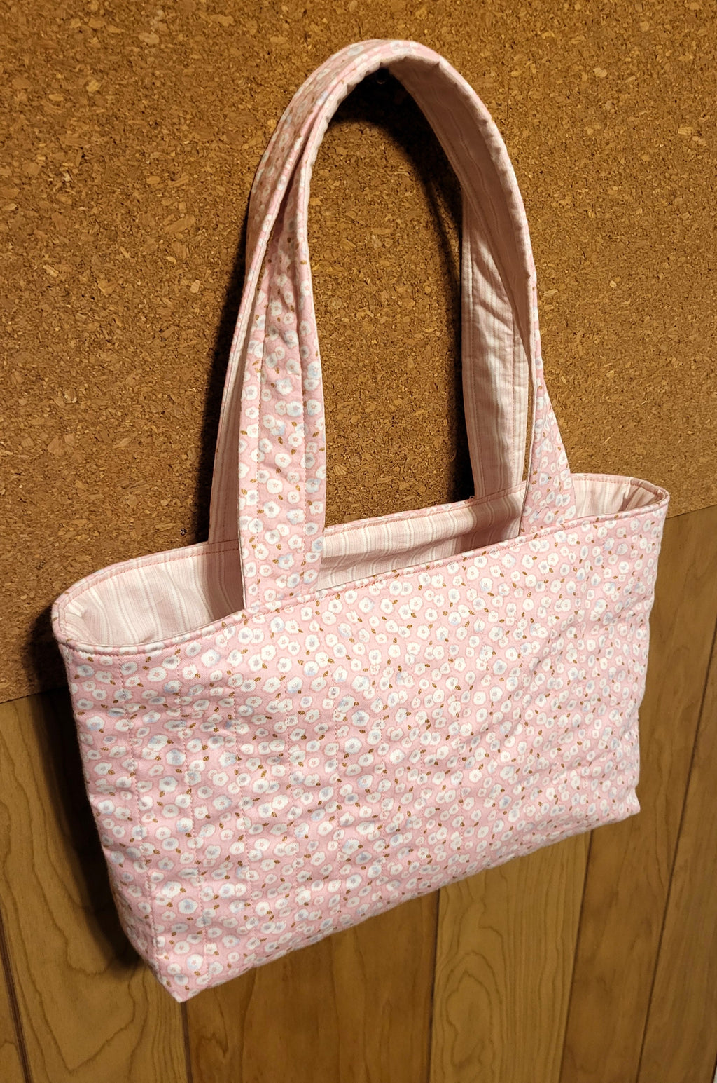 Quilted Tote Style Handbag