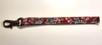 Cotton Wristlet Strap with Swivel Clip