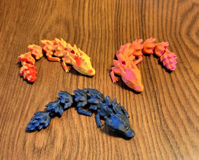 Flexible Baby Dragon Fidgets
