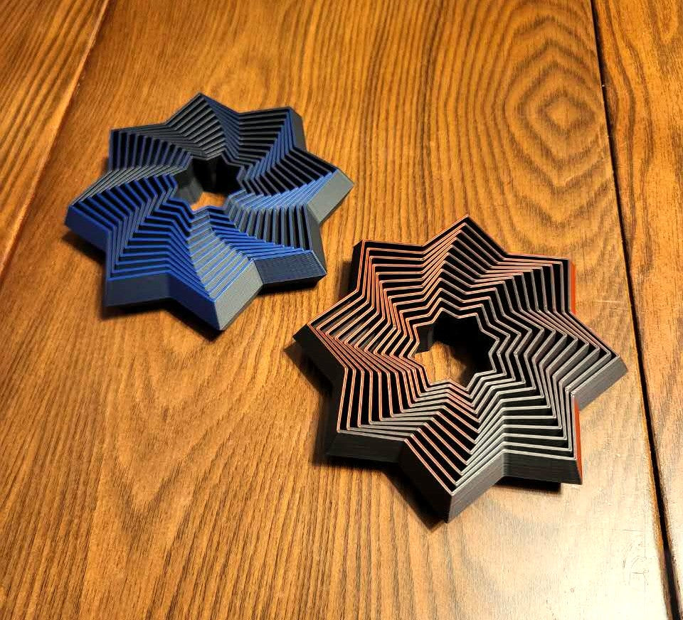 8-Point Fidget Stars