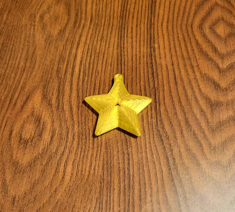 Star Keychain Fidget