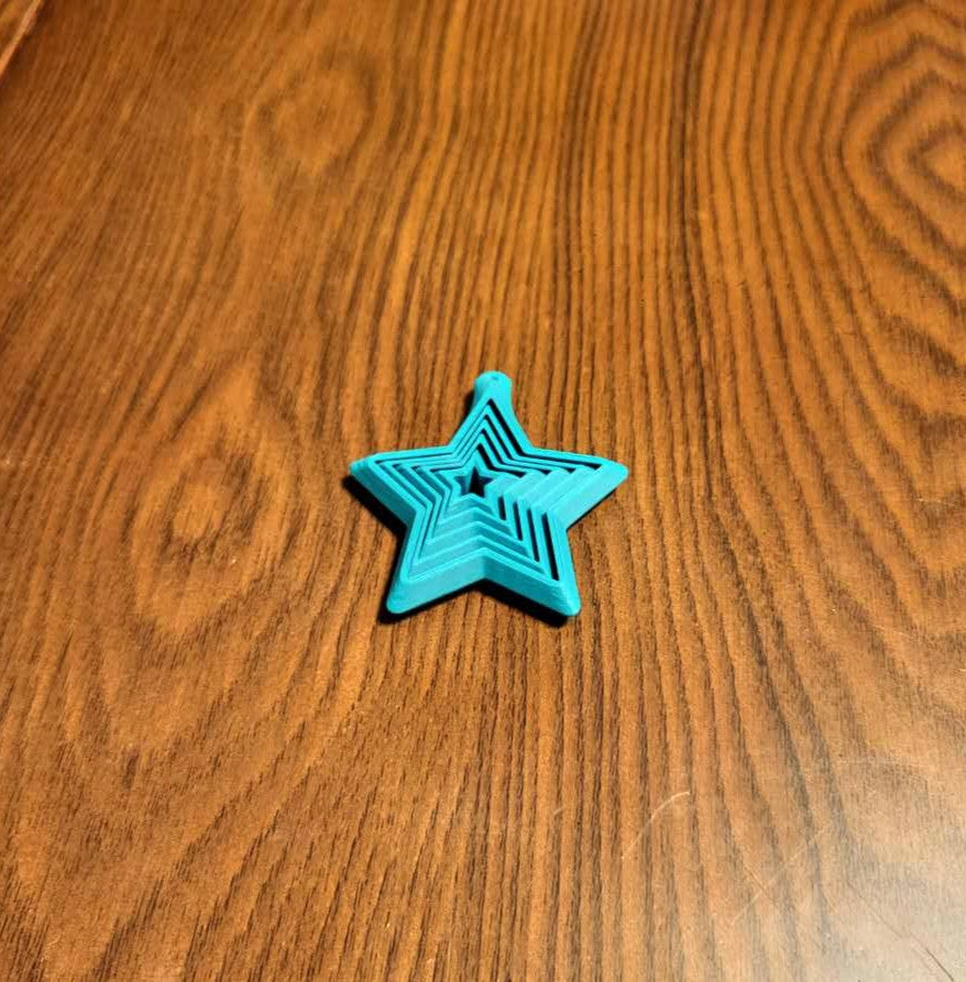 Star Keychain Fidget