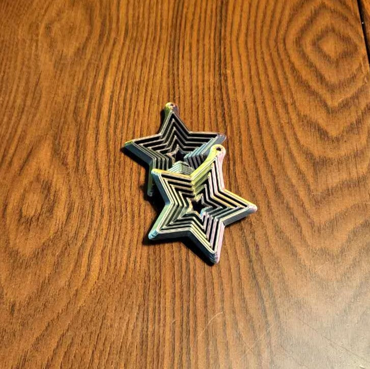 Star Keychain Fidget