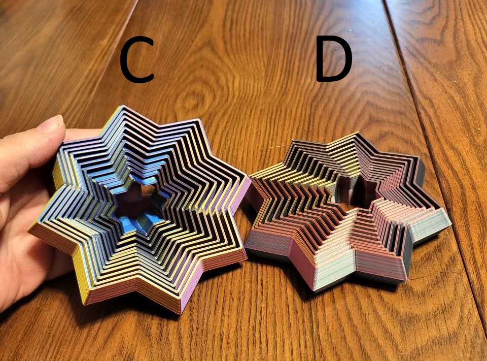 8-Point Fidget Stars