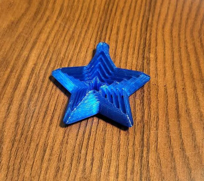 Star Keychain Fidget